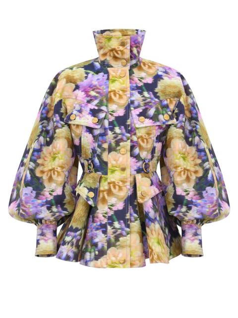 Zimmermann LUNA PRINTED DRILL JACKET