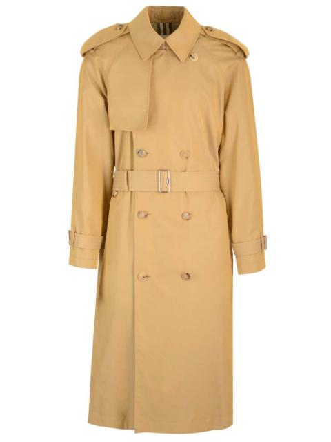Long Trench Coat Coats Beige