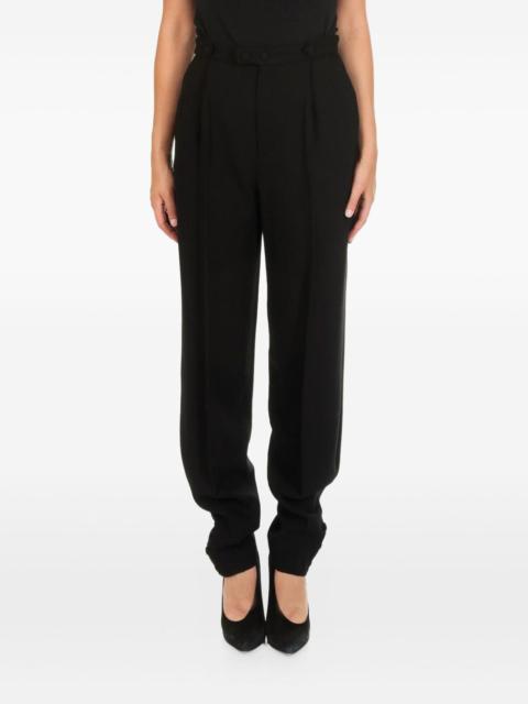 Givenchy tailored button detailed trousers
