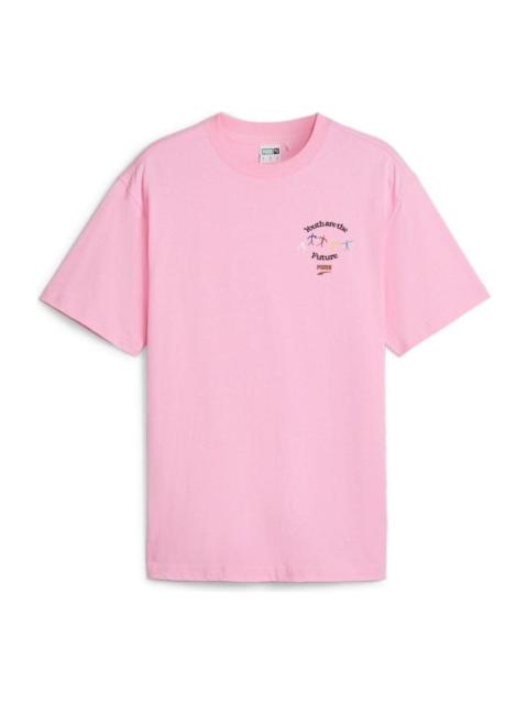 PUMA PUMA Youth Are The Future Graphic T-shirt 'Pink' 626097-30