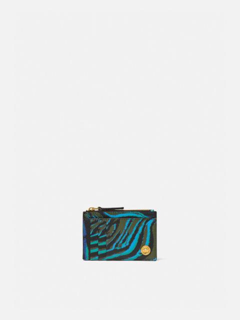 VERSACE Tiger Medusa Biggie Card Holder