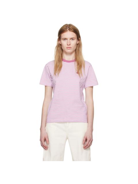 White & Pink Coleen T-Shirt