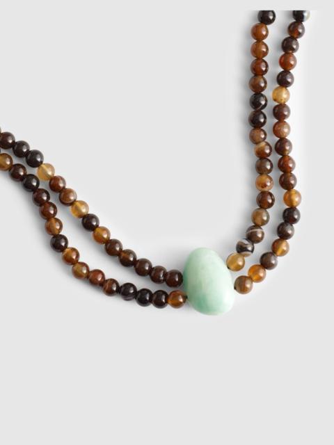 Madewell Semiprecious Beaded Double Necklace