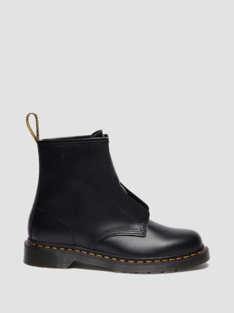 Dr. Martens 1460 LACELESS Smooth Leather Slip On Boots