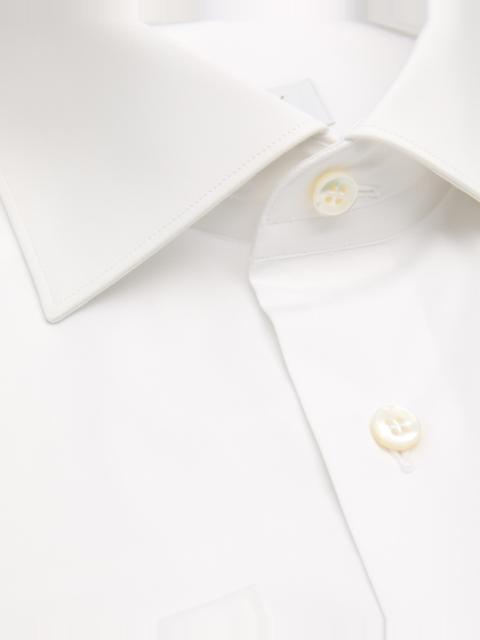 Brioni Men's Cotton-Stretch Dress Shirt