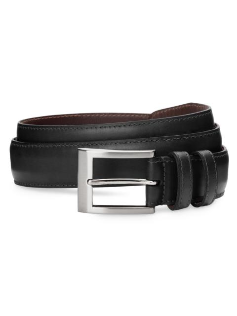 ALLEN EDMONDS Men's Leather Belt - Black