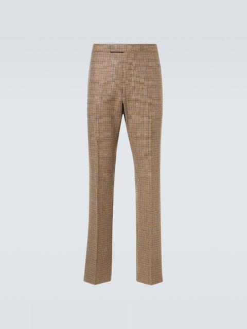 Thom Browne Houndstooth wool straight pants