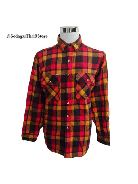 Other Designers Carhartt × Vintage - Vintage Carhartt Plaid Workwear Flannel Shirt