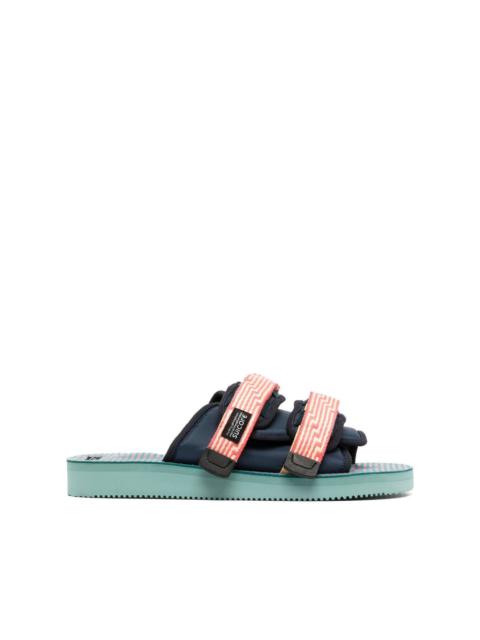 Suicoke MOTO jacquard touch-strap sandals