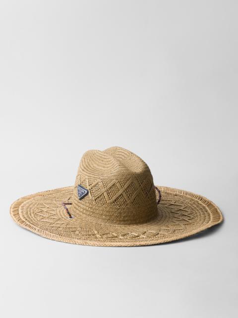 Prada Woven straw hat
