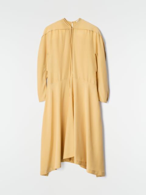 Lemaire MIDI DRESS IN SILK VISCOSE TOILE