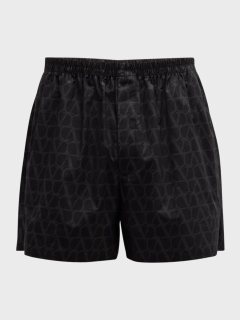 Men's VLogo Patterned Shorts