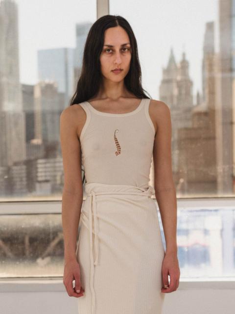 BASERANGE Tower Tank - Fine Organic Cotton Rib