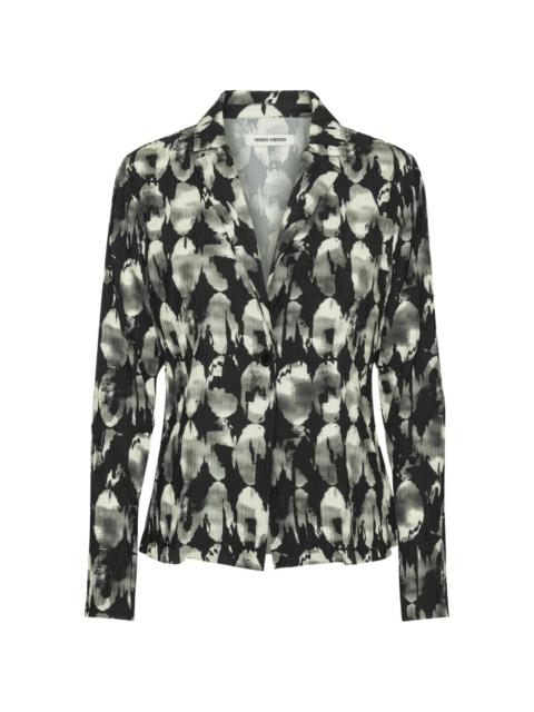HENRIK VIBSKOV plissé blazer