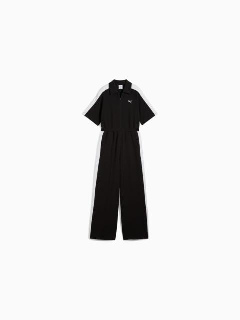 PUMA T7 Short Sleeve Jumpsuit Women