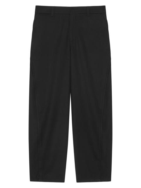 Givenchy Men's Couture Seam Pants in Flannel - Black