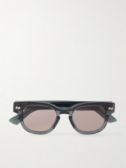 Bottega Veneta Round-Frame Acetate Sunglasses