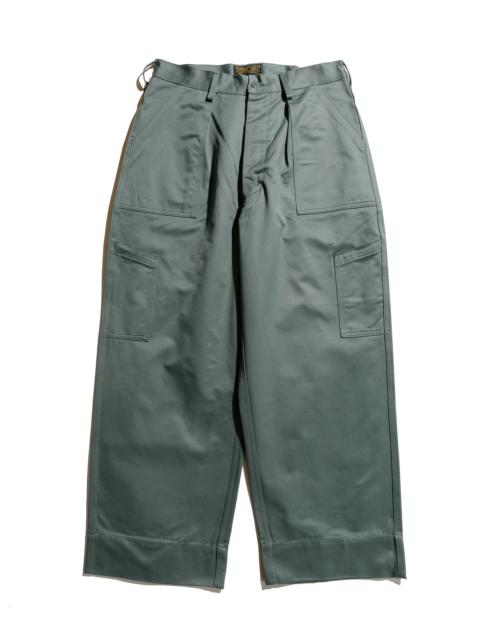 The Real McCoys MP22103 Trousers, Utility, Cotton / USAF Sage Green
