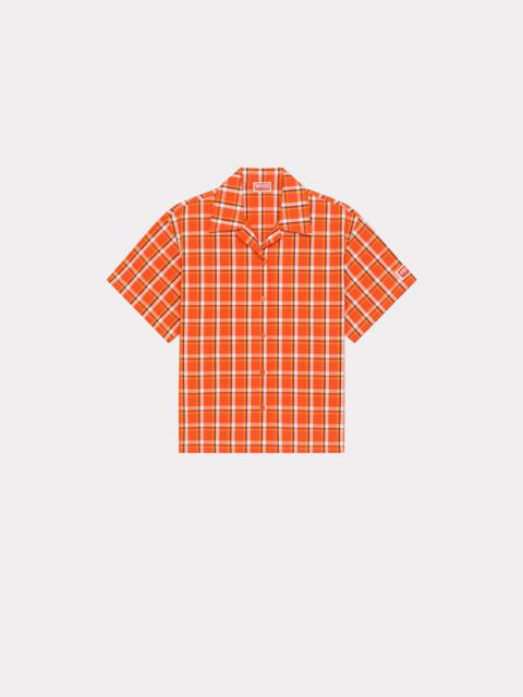 Boxy checked shirt