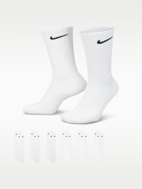 Nike Nike Everyday Cushioned Training Crew Socks (6 Pairs)