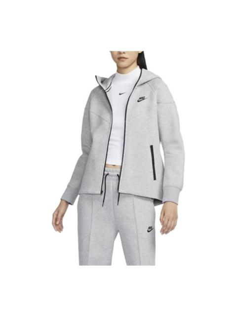 Nike (WMNS) Nike Tech Fleece Full Zip Hoodie 'Grey' FB8339-063