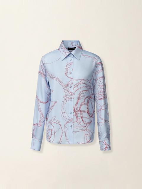 FABIANA FILIPPI Silk twill shirt