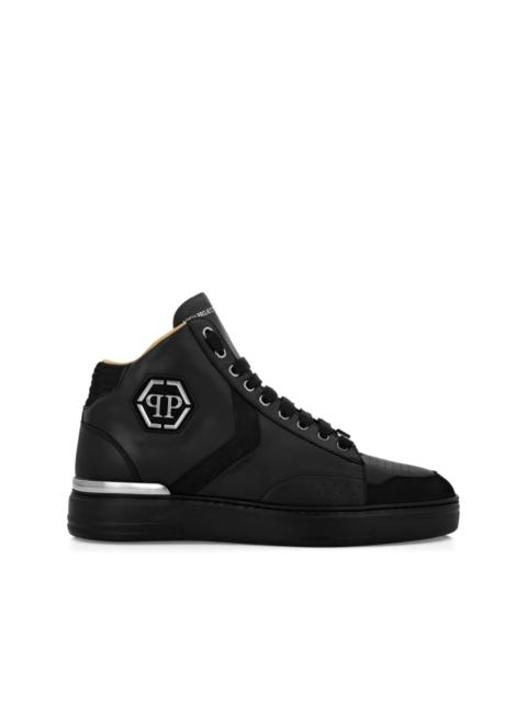 PHILIPP PLEIN logo-patch sneakers