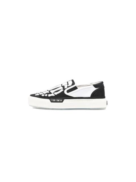 AMIRI Amiri Skel Top Slip On Mens Style "WHITE / BLACK" PF23MFS021 111