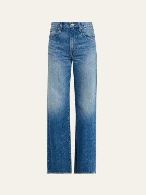 SLVRLAKE Grace Wide-Leg Jeans