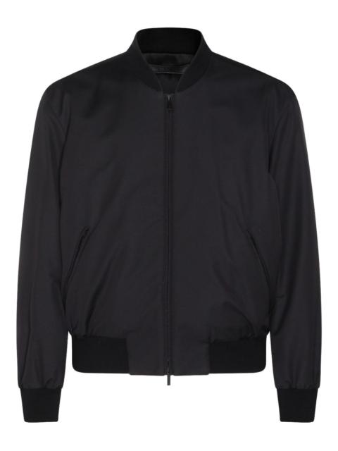 GIORGIO ARMANI zip-fastening bomber jacket