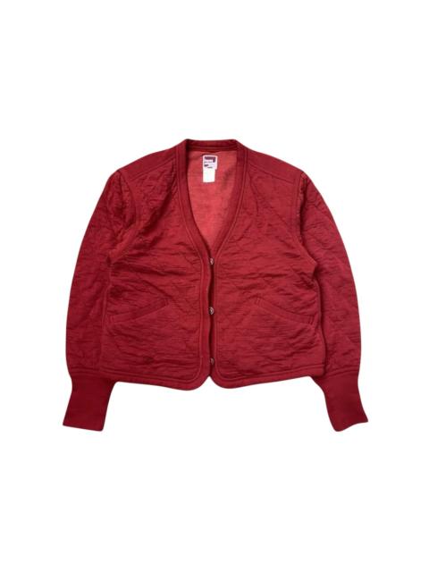 Other brands Vintage 80s Issey Miyake Quilted Cardigan Jacket