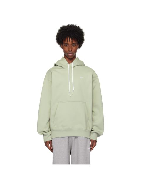 Nike Blue Solo Swoosh Hoodie