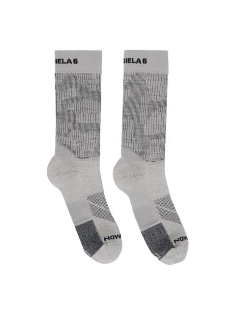 MM6 Maison Margiela Gray Salomon Edition Ultra Socks