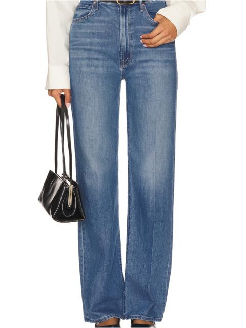 MOTHER High Waisted Tunnel Vision Sneak Jeans