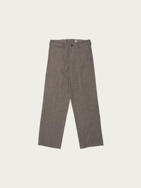 TAIGA TAKAHASHI Lot. 221 Field Trousers - Melange Charcoal