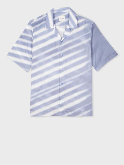 Paul Smith Blue 'Morning Light' Short-Sleeve Shirt
