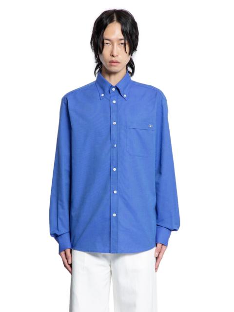 Valentino Vlogo-Button-Down-Pocket-Shirt