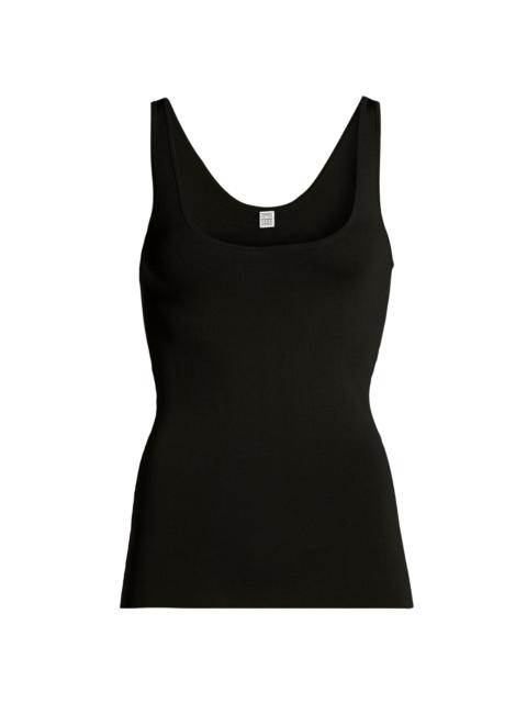 TOTEME Women's Compact Jersey Tank - Black