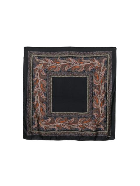 Geometric Paisley scarf