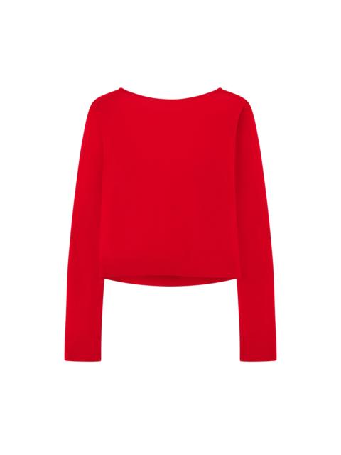 A.L.C. Heather Fine Merino Top