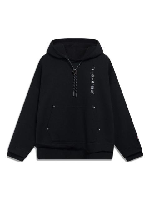 Li-Ning Li-Ning Graphic Hoodie 'Black' AWDT245-2