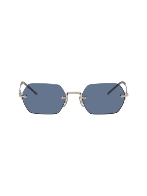 Oliver Peoples Silver TK-13 Sunglasses
