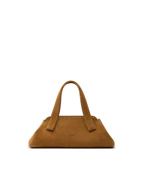Marsèll Linea Basalt suede shoulder bag