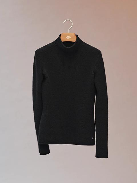 Hermès High collar sweater
