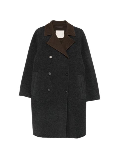 Max Mara double-breasted notched-lapels coat