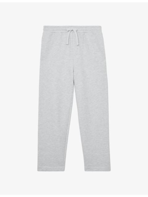 REISS Tanner Drawstring-Waist Cotton-Blend Jogging Bottoms