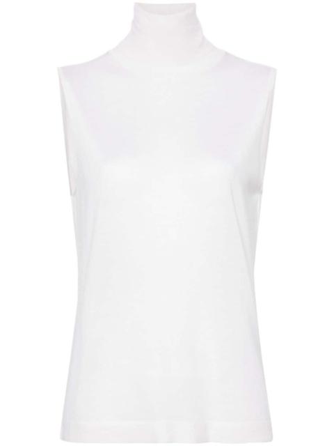 FABIANA FILIPPI roll-neck sleeveless jumper