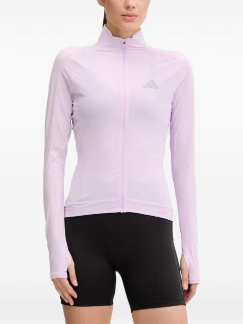adidas adi365 logo-print zip-up jacket
