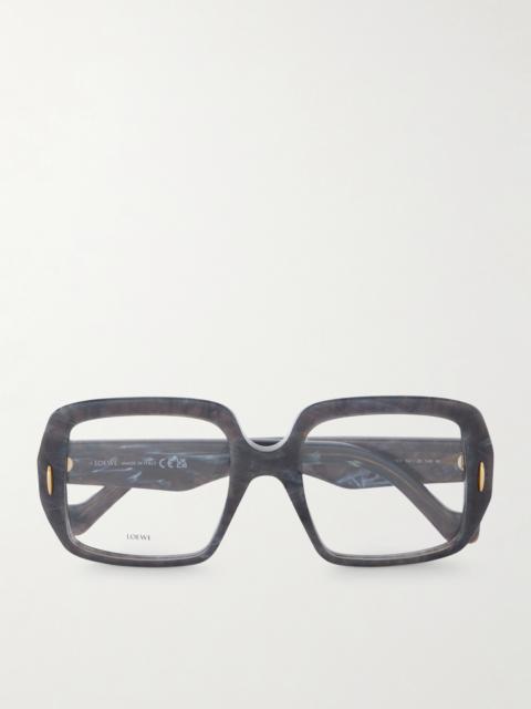 Loewe Anagram Square-frame Acetate Optical Glasses