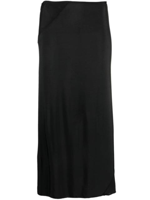 Jil Sander mid-rise straight midi skirt